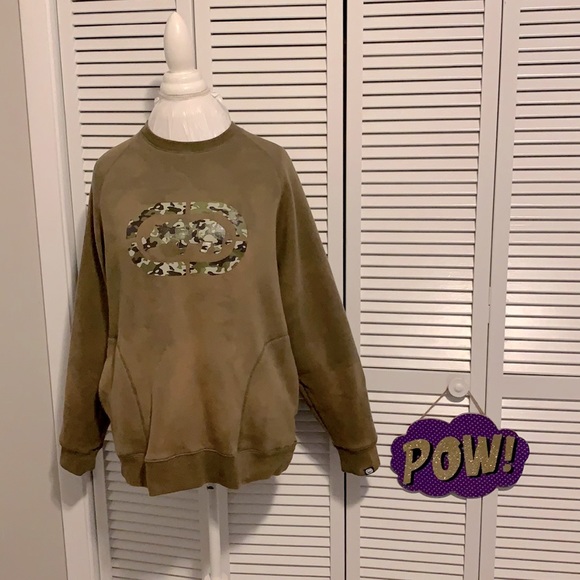 Mens Ecko Unltd. Camo Sweatshirt - Picture 1 of 3